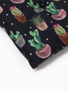 Подушка на стул «Этель» Succulents, 42×42 см, чёрная - Фото 6