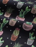 Дорожка на стол «Этель» Succulents 40×149 см, 100% хлопок, саржа 190 г/м², чёрная - Фото 7