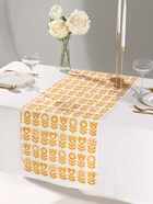 Дорожка на стол «Этель» Yellow garden 40×149 см, 100% хлопок, саржа 190 г/м², белая/жёлтая - Фото 4