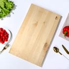 Доска разделочная «Для самых вкусных блюд», массив сосны, 50 × 30 × 2 см - Фото 6