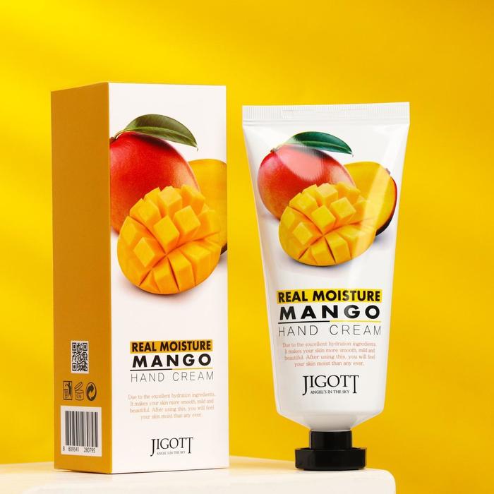 Крем для рук Jigott увлажняющий, с экстрактом манго, 100 мл - Фото 1