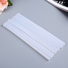 Клеевые стержни для клеевого пистолета в стержнях прозрачный d=7 мм l=20 см (набор 10 шт) - Фото 2