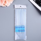 Клеевые стержни для клеевого пистолета в стержнях прозрачный d=7 мм l=20 см (набор 10 шт) - Фото 3