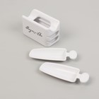 Система для нанесения блёсток на ногти, в картонной коробке, цвет белый - Фото 3