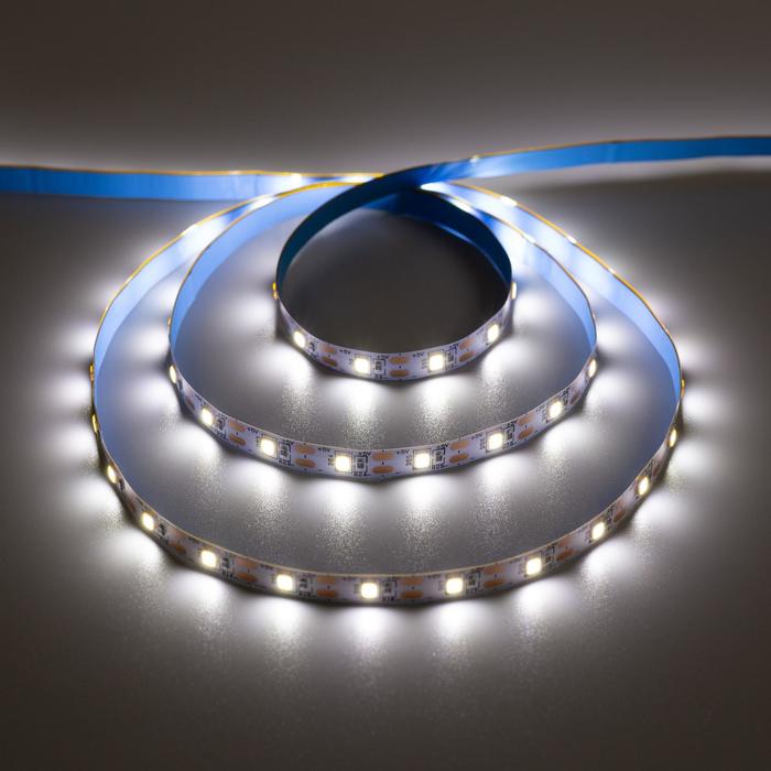Светодиодная лента URM, 5В, SMD2535, 3 м, IP22, 3.6Вт/м, 60 LED/м, USB, 6500К - Фото 1