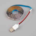 Светодиодная лента URM, 5В, SMD2535, 3 м, IP22, 3.6Вт/м, 60 LED/м, USB, 6500К - Фото 3