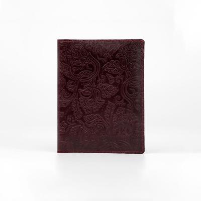 Обложка для автодокументов, цвет бордовый