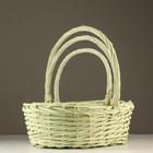 Набор корзин, 3шт., 44х33х14х40CM,38х28х12.5х35CM32х23х11х30CM,лоза - фото 68054822