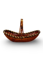 Набор корзин плетёных, 3 шт.,58×32×19×13×36 см, 50×26×17×11×30 см,42×20×15×9×24 см, лоза 6970361