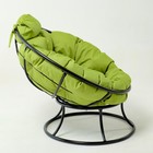 Кресло "Папасан" мини, с зелёной подушкой, 81х68х77см, микс - Фото 2