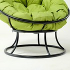 Кресло "Папасан" мини, с зелёной подушкой, 81х68х77см, микс - Фото 4