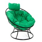 Кресло "Папасан" мини, с зелёной подушкой, 81х68х77см, микс - Фото 5