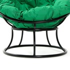 Кресло "Папасан" мини, с зелёной подушкой, 81х68х77см, микс - Фото 8