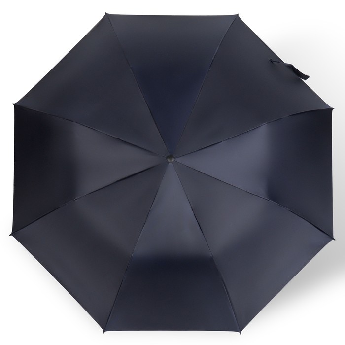 Зонт полуавтоматический «Кромка», 3 сложения, 8 спиц, R = 60 см, цвет МИКС - фото 1905795162