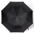 Зонт полуавтоматический «Кромка», 3 сложения, 8 спиц, R = 60 см, цвет МИКС - Фото 14