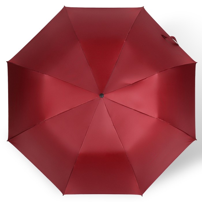 Зонт полуавтоматический «Кромка», 3 сложения, 8 спиц, R = 60 см, цвет МИКС - фото 1905795155
