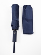 Зонт автоматический Lanford, 3 сложения, 12 спиц, R=53/60 см, d=106 см, тёмно-синий - Фото 5