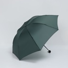 Зонт механический «Однотонный», ветроустойчивый, 4 сложения, 8 спиц, R = 48 см, цвет МИКС - Фото 4