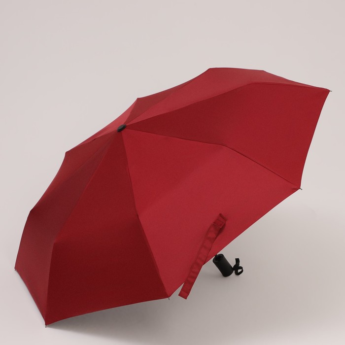 Зонт автоматический «Спектр», ветроустойчивый, 3 сложения, 8 спиц, R = 48 см, цвет МИКС - Фото 1