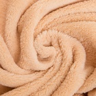 Плед с рукавами «Этель» 150×200 см, корал-флис, 220 г/м², бежевый - Фото 9