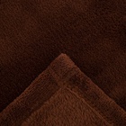 Плед с рукавами «Этель», 150×200 см, корал-флис, 220 г/м², шоколадный - Фото 7