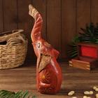 Сувенир «Слон красный», 7×11×40 см, дерево - Фото 2