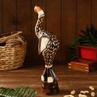 Сувенир "Слон-циркач" дерево 12х10х40 см - фото 21281190