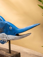 Сувенир «Рыба-меч на подставке», 52×9×25 см, дерево - фото 57946173