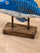 Сувенир «Рыба-меч на подставке», 52×9×25 см, дерево - фото 57946174