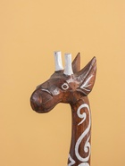 Сувенир "Жираф" дерево 100х18х11 см - фото 809297733