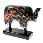 Сувенир 'Слоник батик' дерево, на подставке 7х20х18 см - фото 807497368