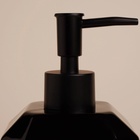Дозатор для мыла SL Home «Артемида», 380 мл, чёрный - Фото 4