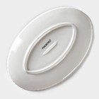 Блюдо овальное Magistro «Лакомка», 20×13.5×1.5 см, фарфор, цвет белый - Фото 4