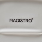 Блюдо фарфоровое овальное Magistro «Лакомка», 25×16×1,5 см, цвет белый - Фото 5