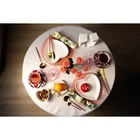 Тарелка Magistro «Сердце», 20.5×21×2.5 см, фарфор, белая - Фото 9