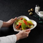 Тарелка Magistro «Сердце», 20.5×21×2.5 см, фарфор, белая - Фото 4