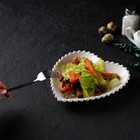 Тарелка Magistro «Сердце», 20.5×21×2.5 см, фарфор, белая - Фото 7