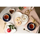 Тарелка Magistro «Сердце», d=30 см, фарфор, белая - Фото 7