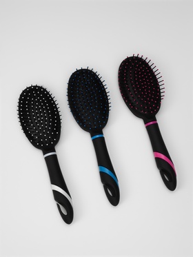 Расчёска массажная, 6.5×25(±1) см, МИКС