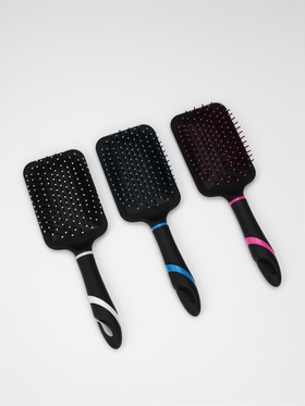 Расчёска массажная, широкая, 8×26(±1) см, МИКС