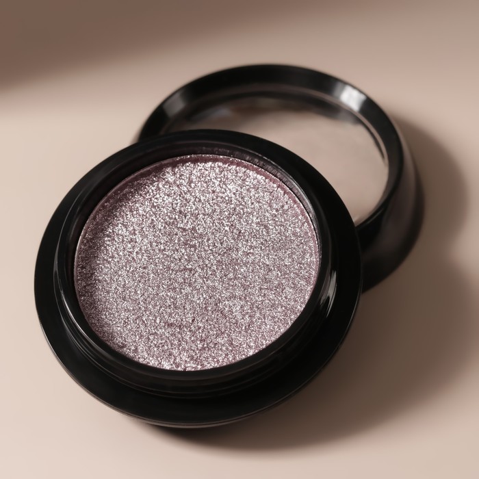 Втирка для декора, спрессованная, с аппликатором, цвет розово-сиреневый 22832