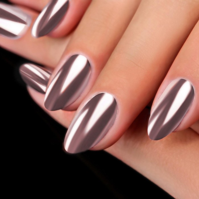 Втирка для декора, спрессованная, с аппликатором, цвет розово-сиреневый 22832