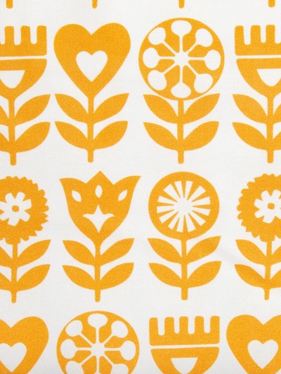 Полотенце «Этель» Yellow garden, 40×73 см, 100% хлопок, саржа 190 г/м²