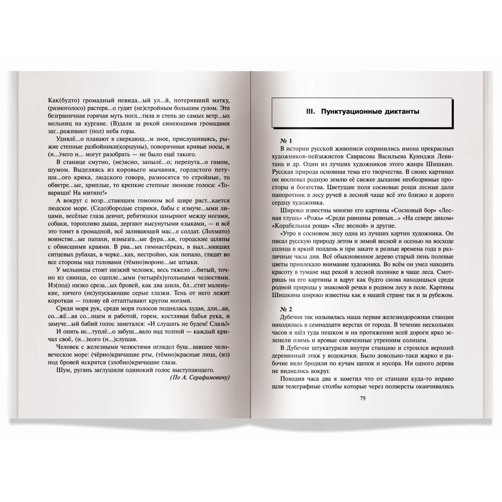 300 диктантов по русскому языку. Ткаченко Н. Г.