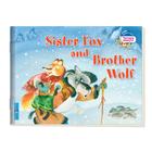 Foreign Language Book. Лисичка-сестричка и братец волк. Sister Fox and Brother Wolf. (на английском языке) - Фото 1