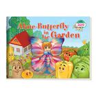 Foreign Language Book. Бабочка Алина в огороде. Aline-Butterfly in the Garden. (на английском языке) 1 уровень - фото 300858093