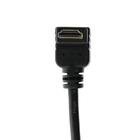 Кабель HDMI Cablexpert, HDMI(m)-HDMI(m), вер.1.4, 3 м, 19M/19M, угловой, черный - фото 8954991