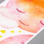 Наклейка пластик интерьерная цветная "Румянное солнышко" 30х90 см - фото 61876853