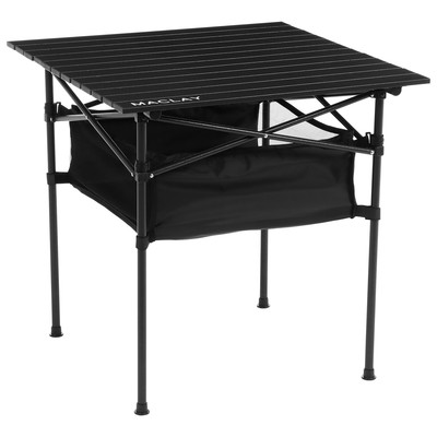 Стол туристический Maclay, 70×70×70 см, с органайзером, чёрный