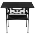 Стол туристический Maclay, 82х80х69 см, с органайзером, цвет чёрный 6870890 Стол туристический Maclay, 82х80х69 см, с органайзером, цвет чёрный 6870890